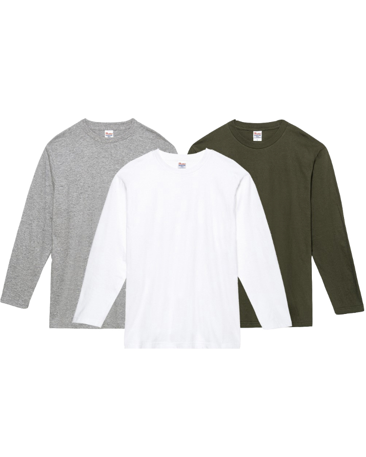 기본 무지 긴팔 티셔츠 9,000원 배송비 3,000원 -